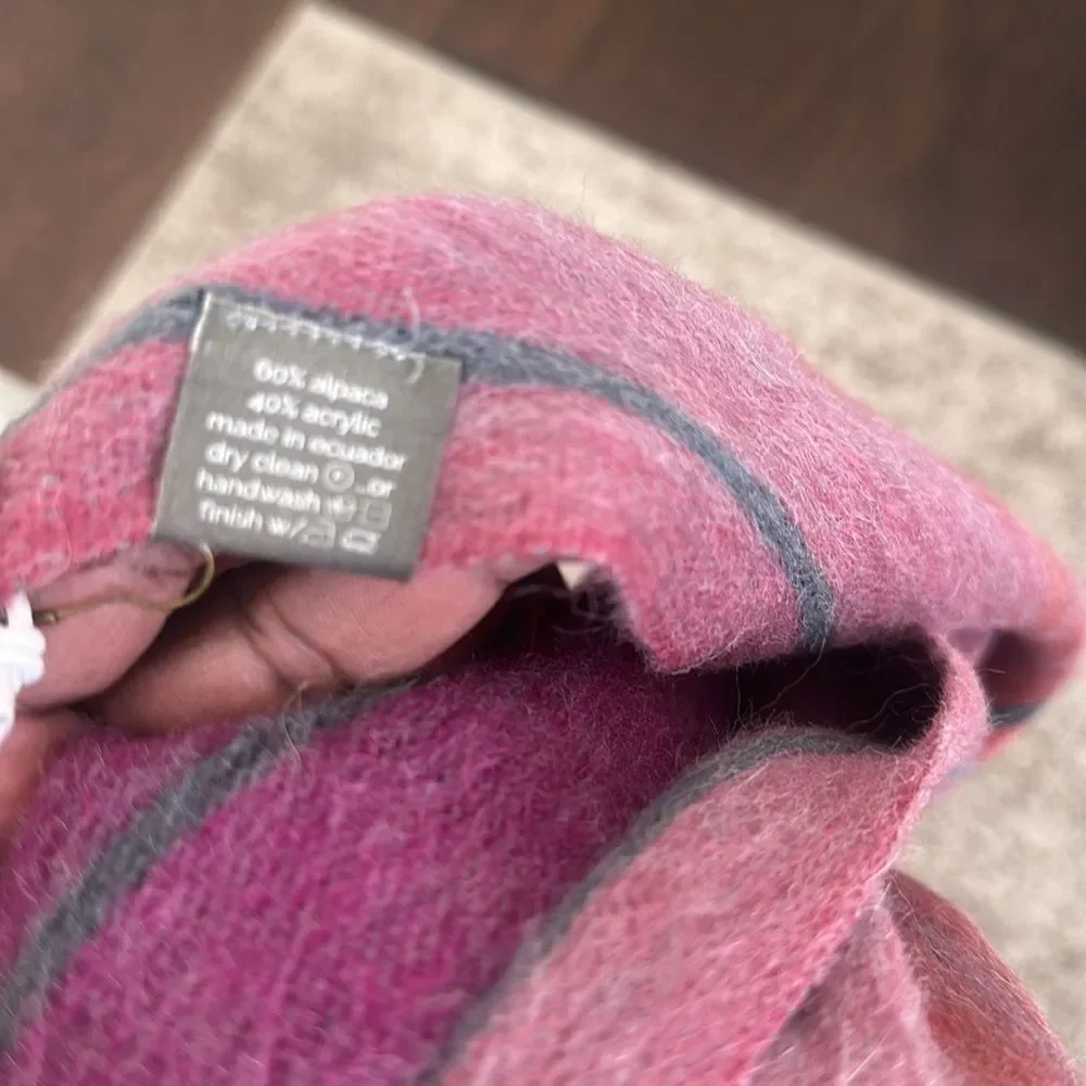 Shupaca Alpaca Blend Multi-Striped Neck Scarf